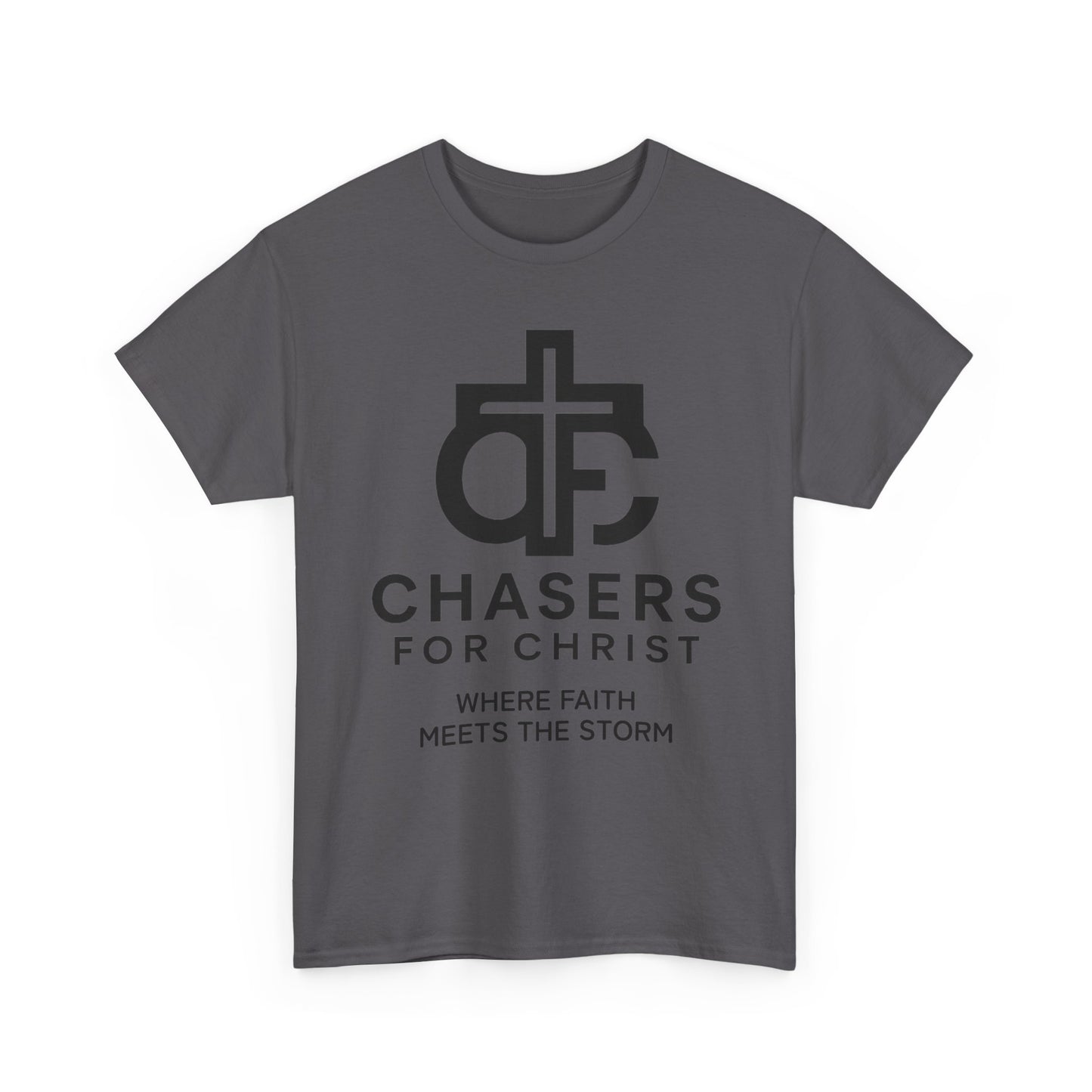 100% Cotton Chasers For Christ Storm Storm Chasers Tee, Religious
