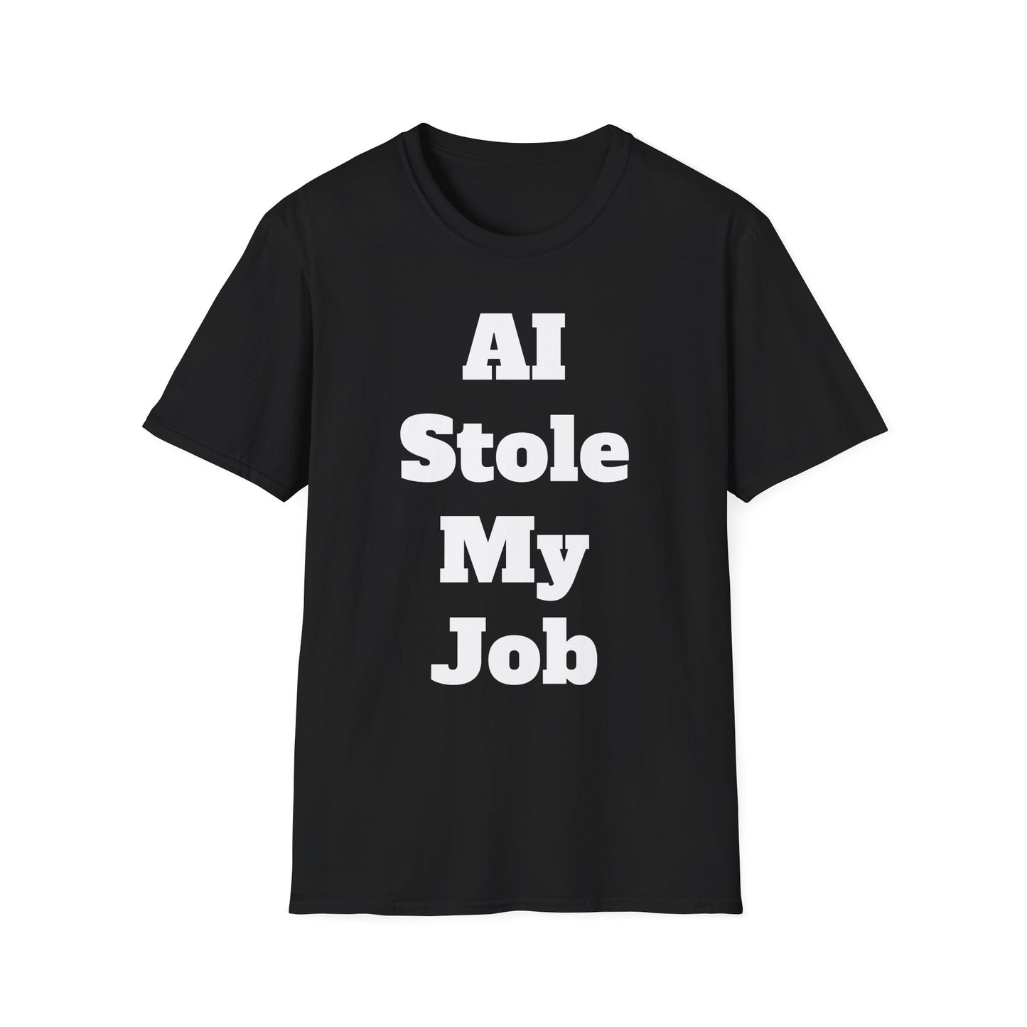 AI Stole My Job Unisex Softstyle T-Shirt