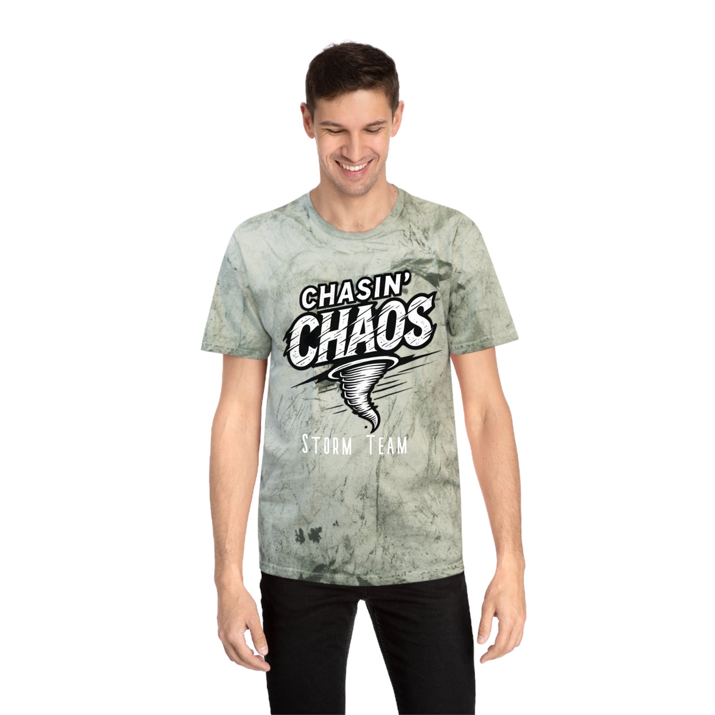 Color Blast T-Shirt - Chasin Chaos Storm Team Logo