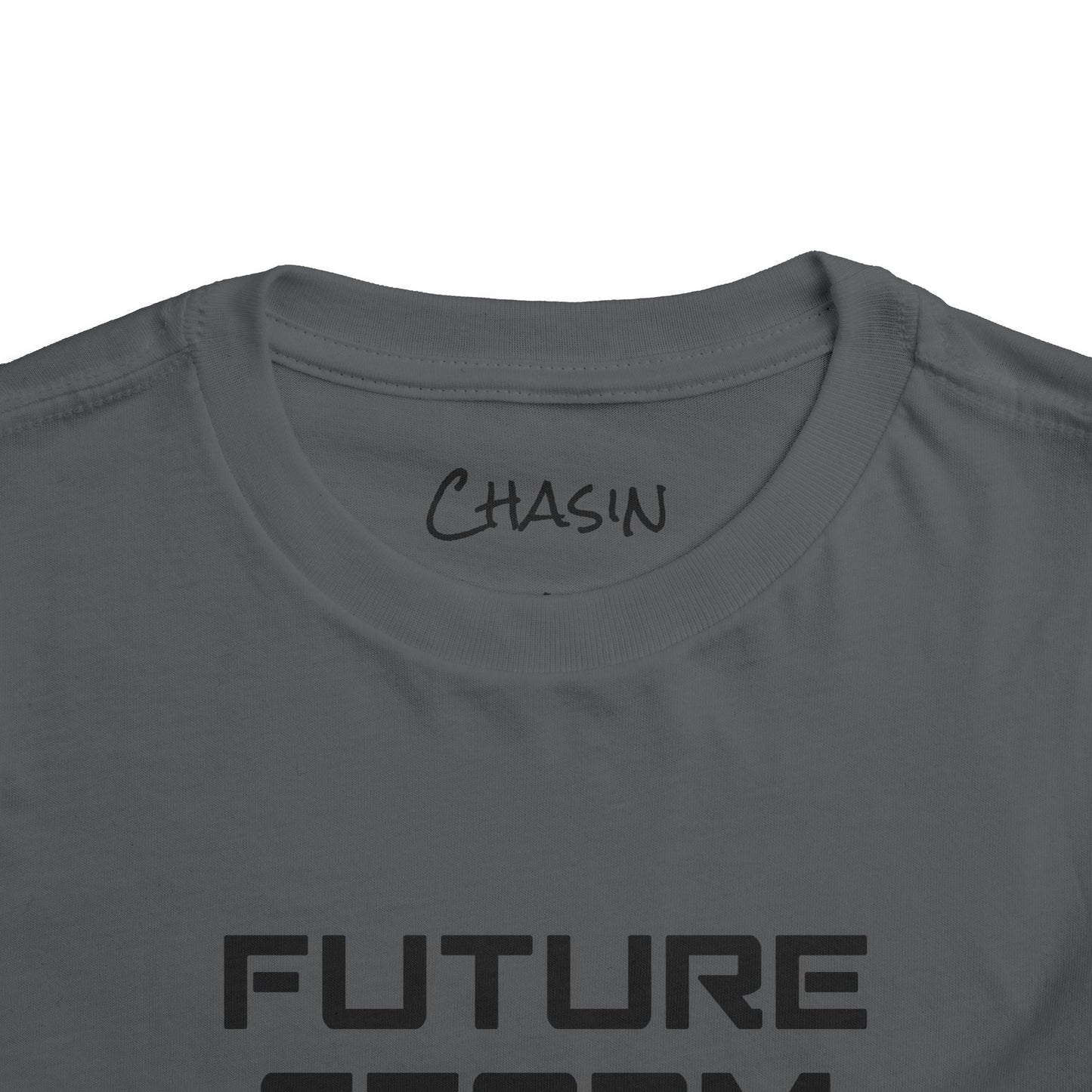 Toddler Tee - Future Storm Chaser with Tornadoes and Chasin Chaos Logo