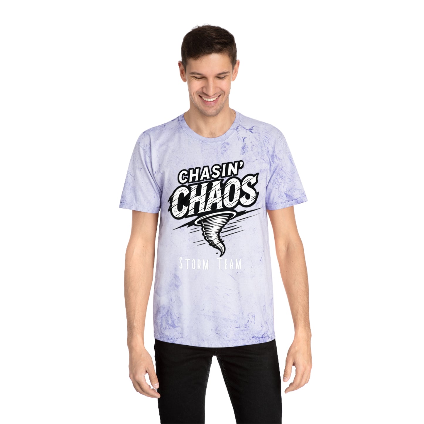 Color Blast T-Shirt - Chasin Chaos Storm Team Logo