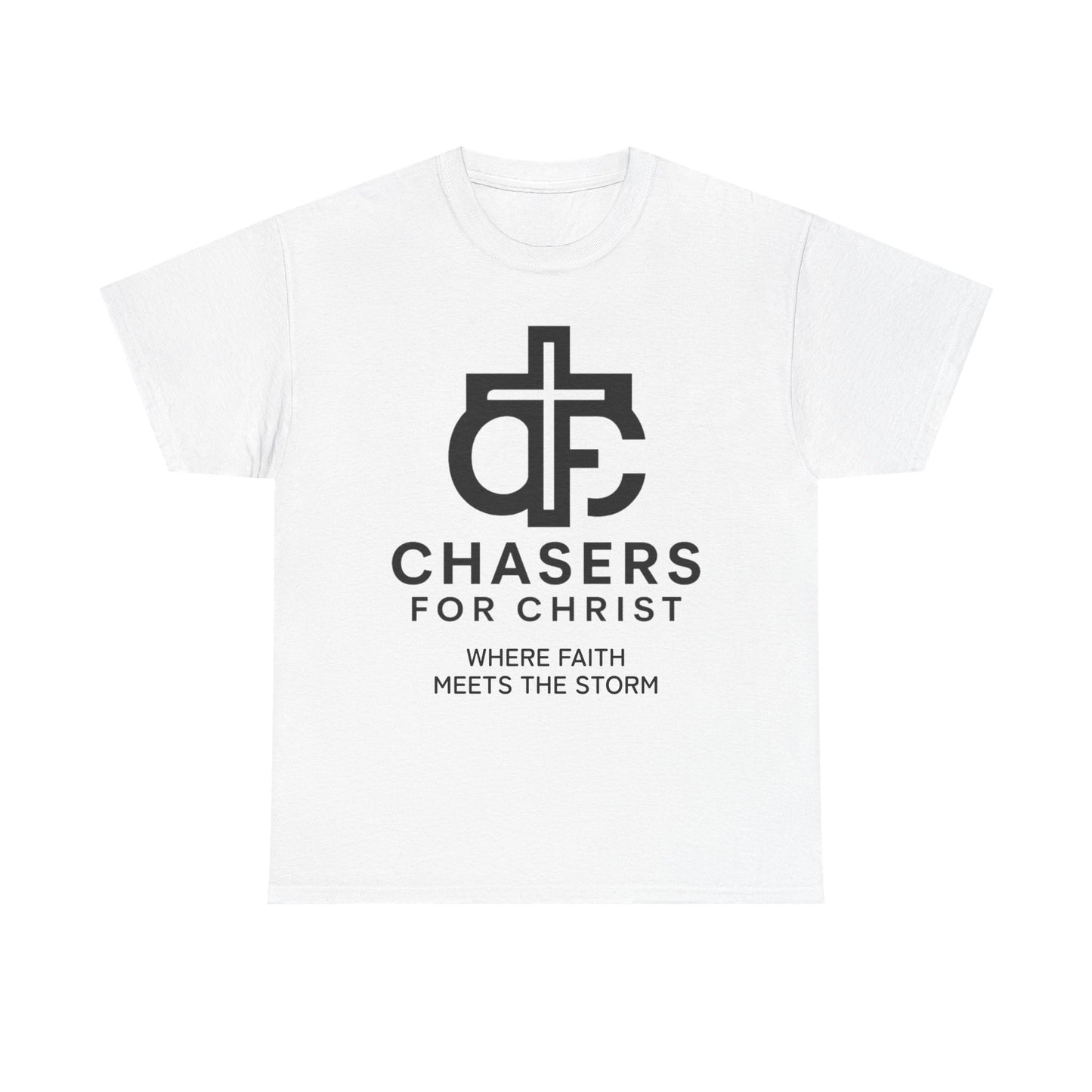 100% Cotton Chasers For Christ Storm Storm Chasers Tee, Religious