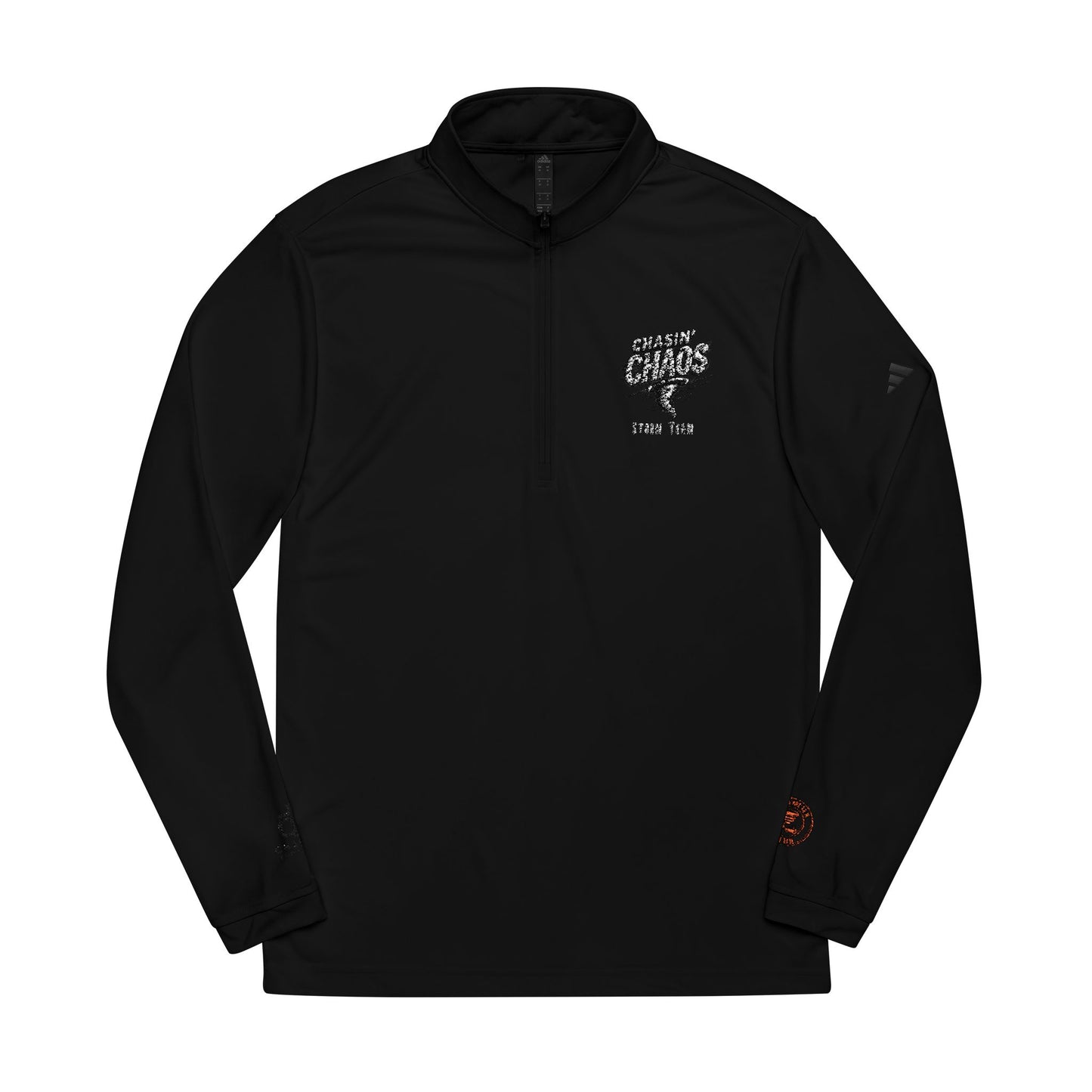 adidas® Quarter-Zip Pullover with Embroidery - Stylish Athletic Top for Outdoor Activities, Sports, Casual Wear, Gifts, Workout