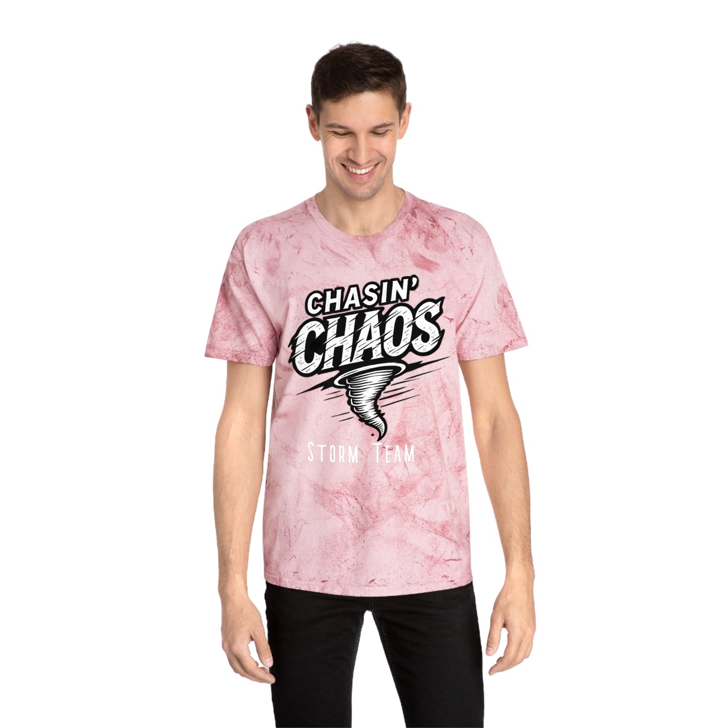 Color Blast T-Shirt - Chasin Chaos Storm Team Logo