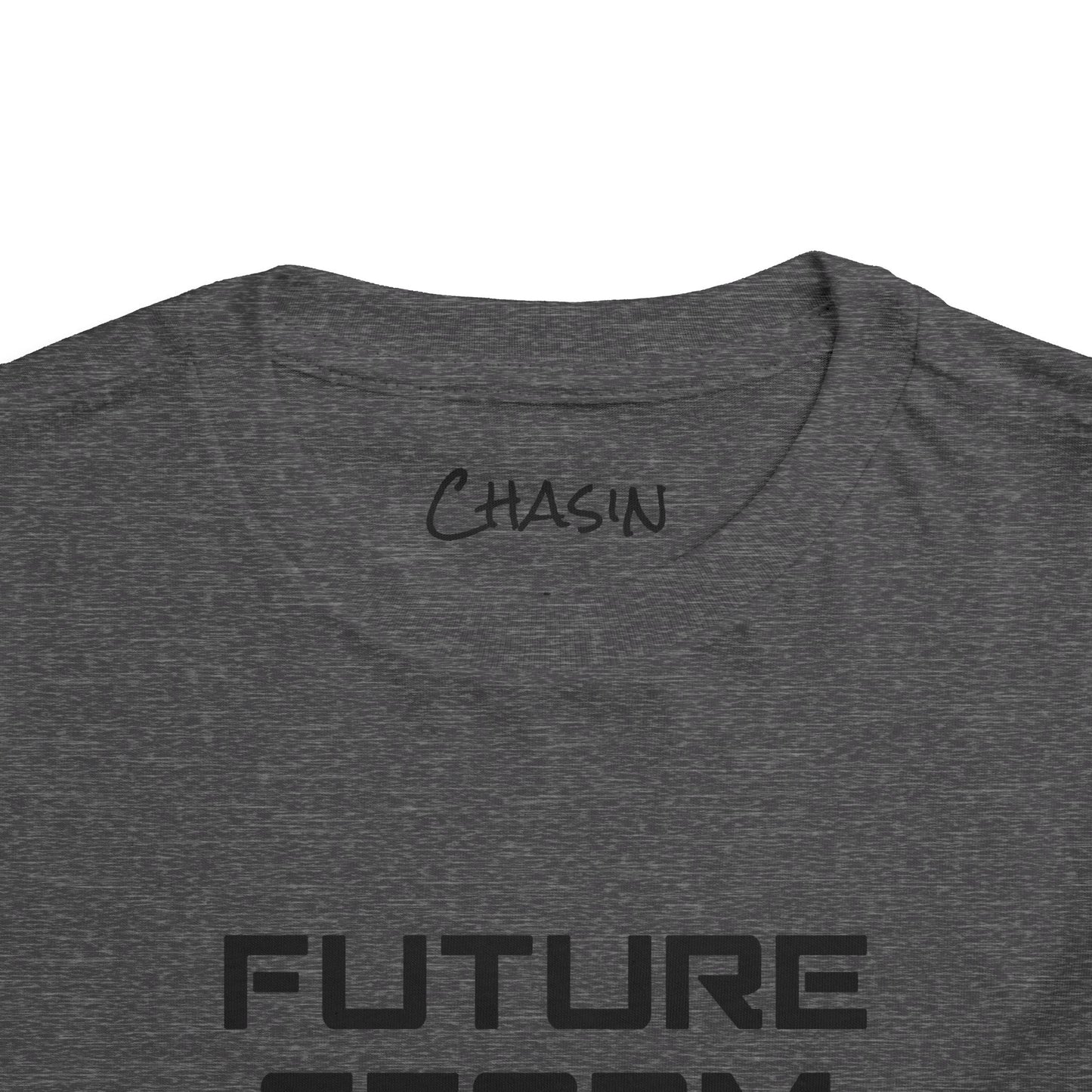 Toddler Tee - Future Storm Chaser with Tornadoes and Chasin Chaos Logo