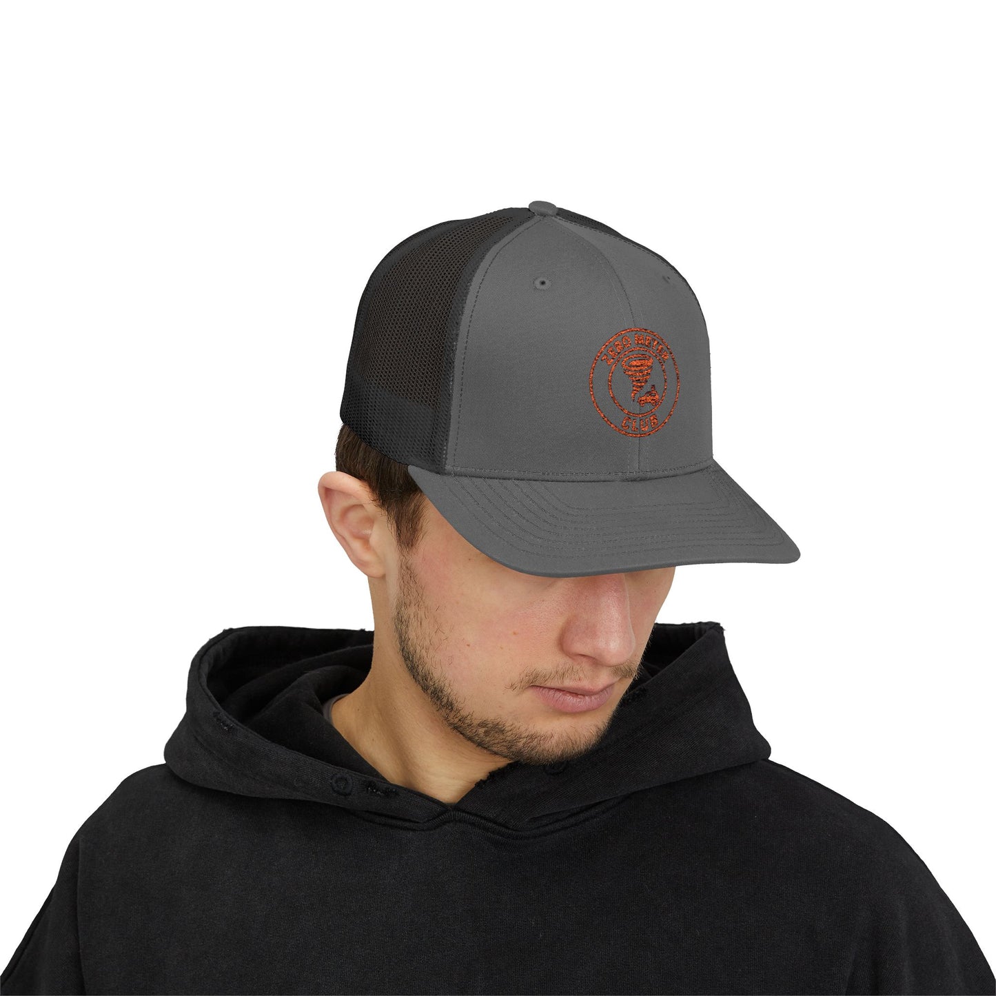 Snapback Trucker Cap - Zero Meter Club Storm Chasers - Weather Nerds