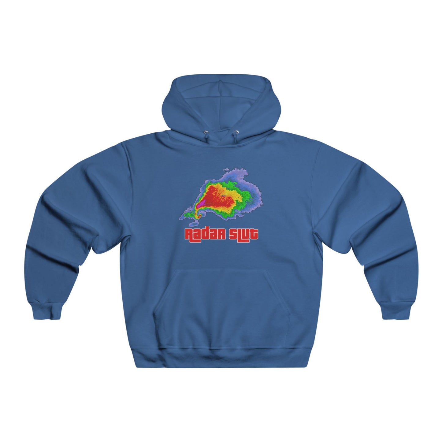 Radar Slut Graphic Hoodie, Cozy Sweatshirt for Weather Enthusiasts, Perfect Gift for Meteorologists, Casual Wear, Men's Hoodie