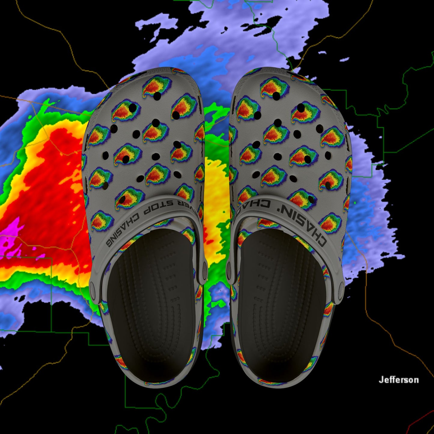 Chasin' Chaos Supercell EVA Foam Rubber Shoes - April 27 Tuscaloosa EF=5