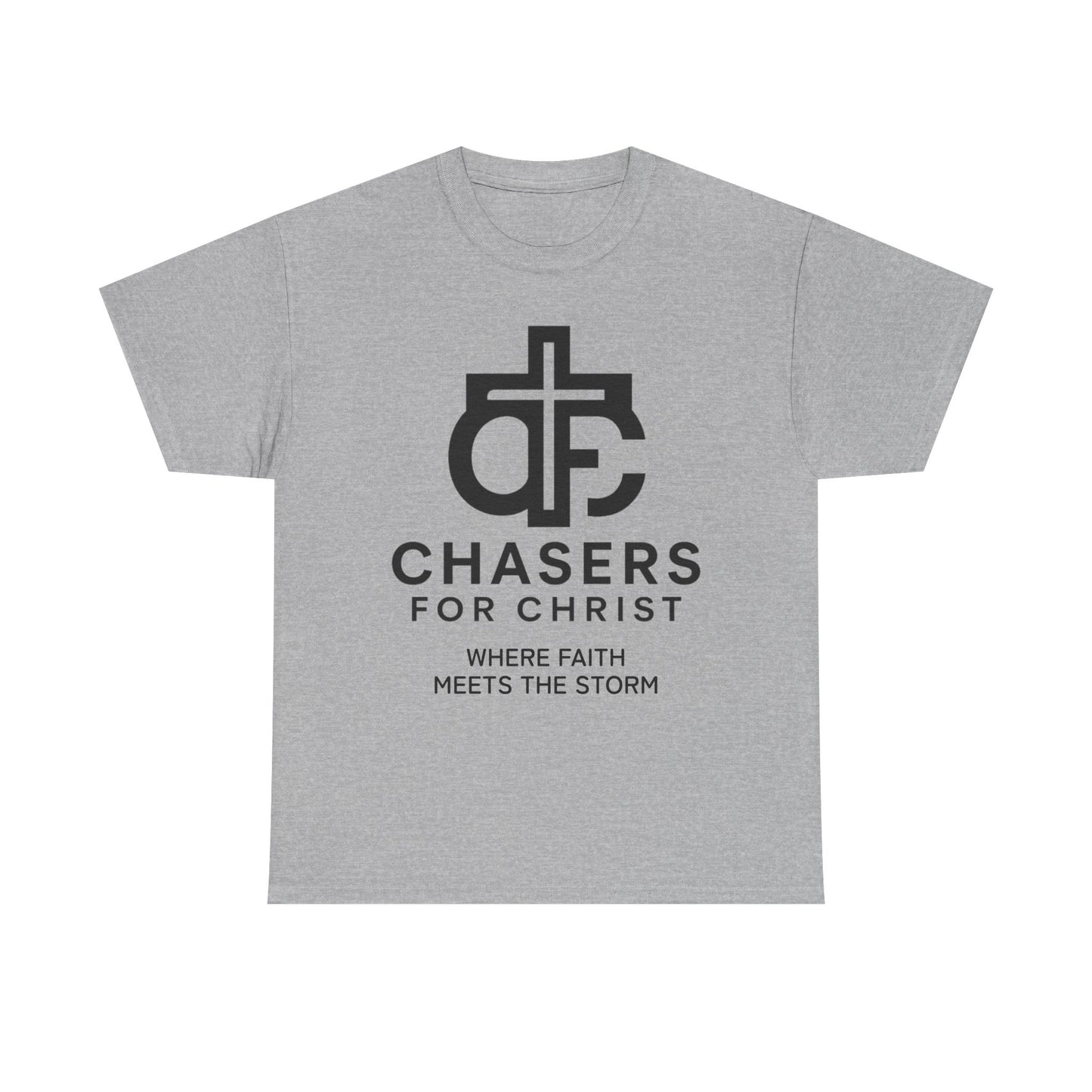 100% Cotton Chasers For Christ Storm Storm Chasers Tee, Religious