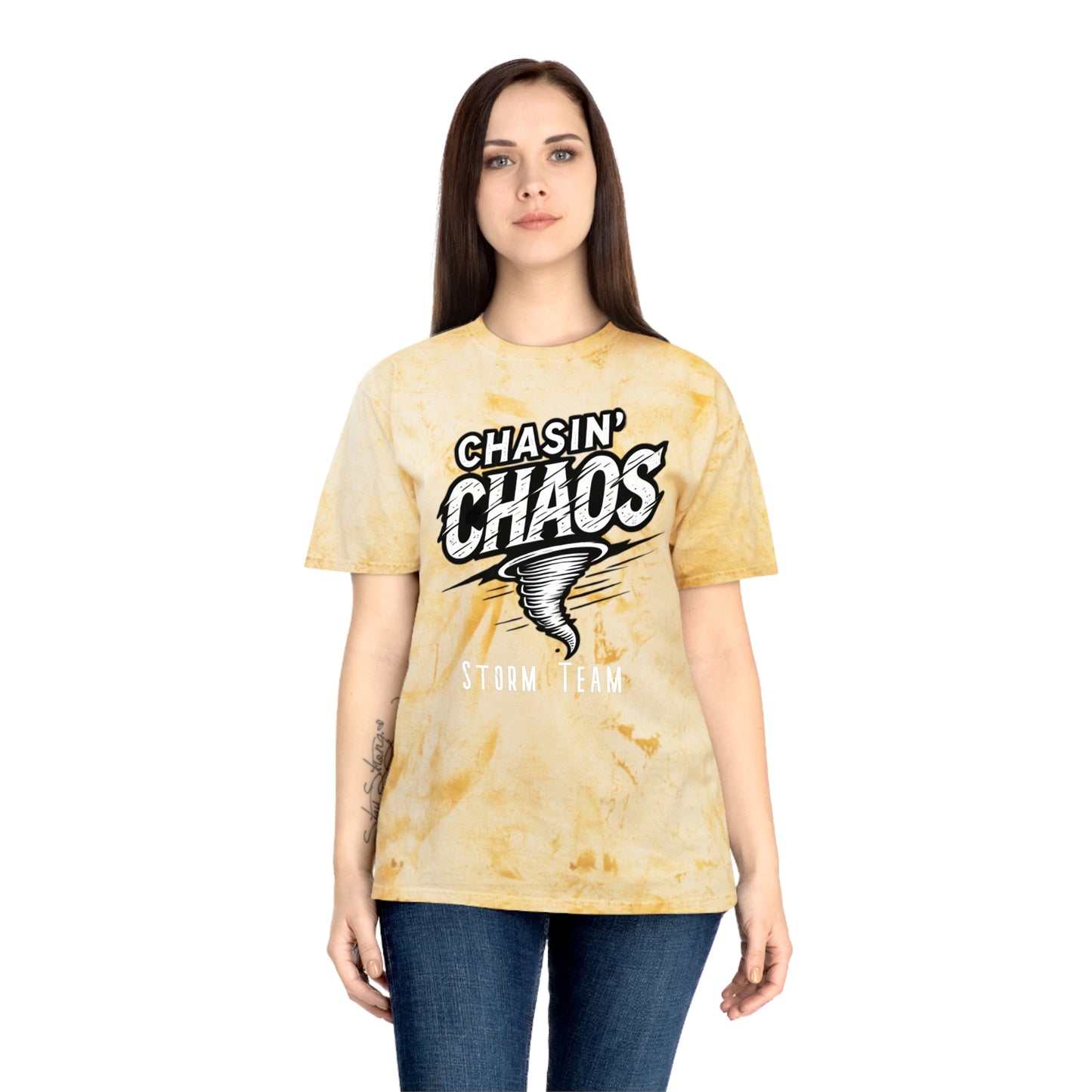 Color Blast T-Shirt - Chasin Chaos Storm Team Logo