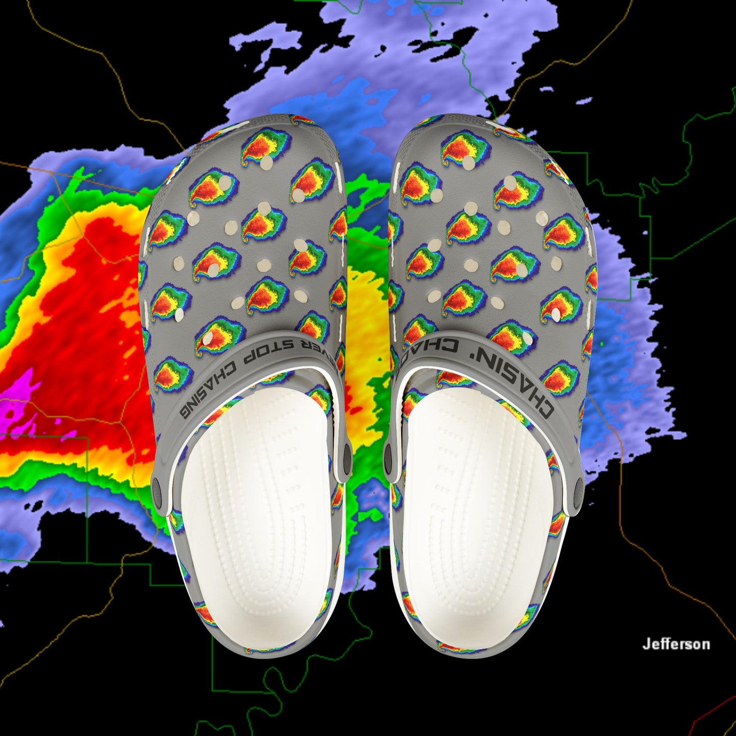 Chasin' Chaos Supercell EVA Foam Rubber Shoes - April 27 Tuscaloosa EF=5