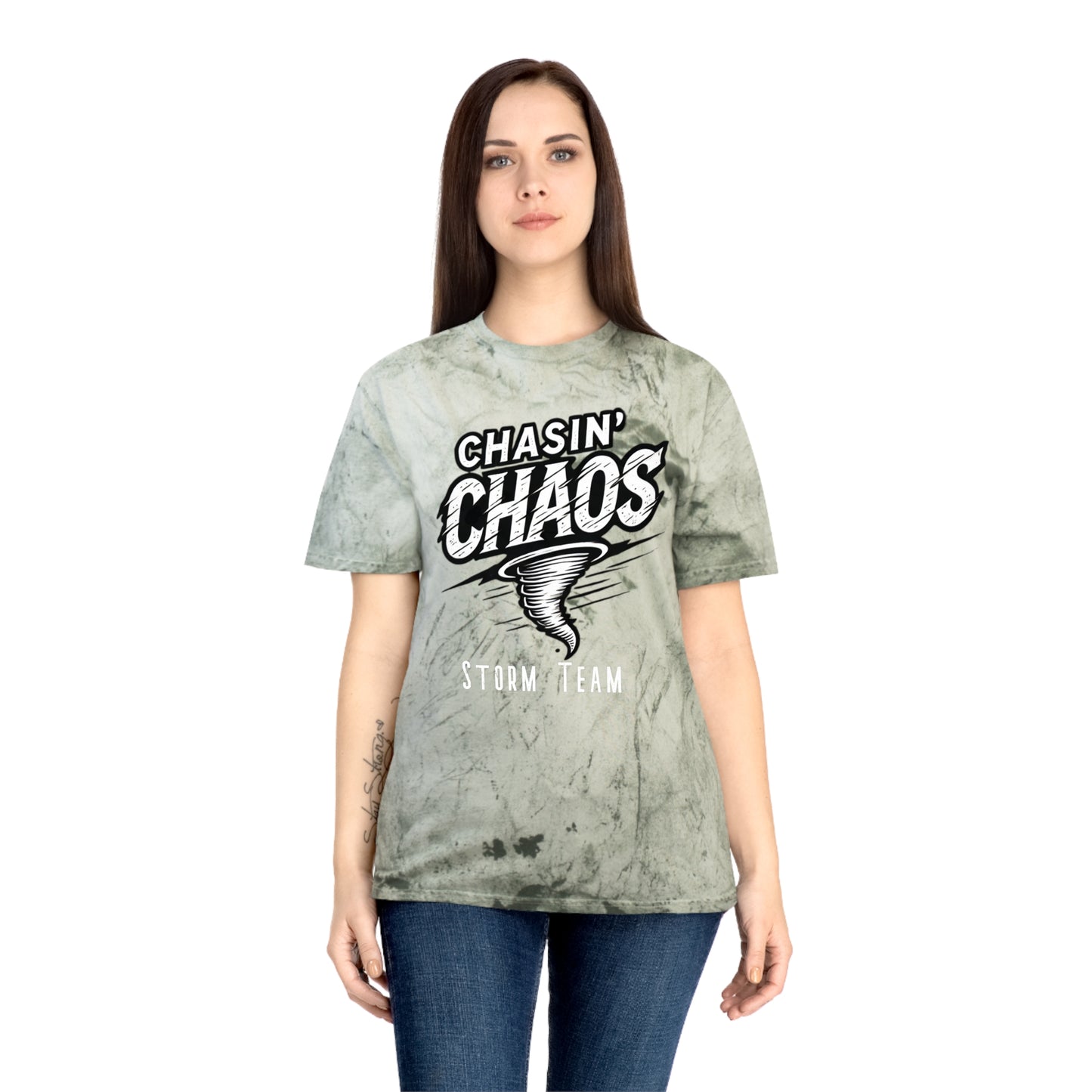 Color Blast T-Shirt - Chasin Chaos Storm Team Logo