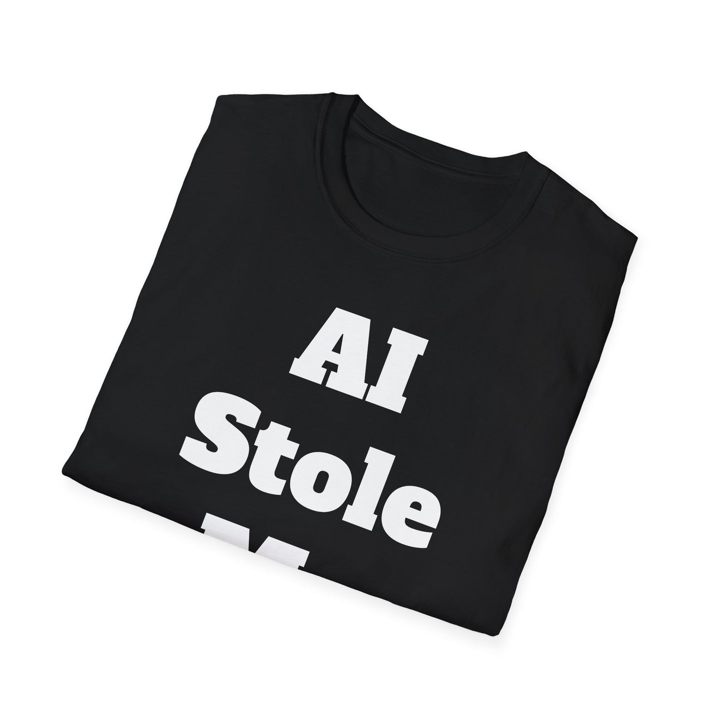 AI Stole My Job Unisex Softstyle T-Shirt