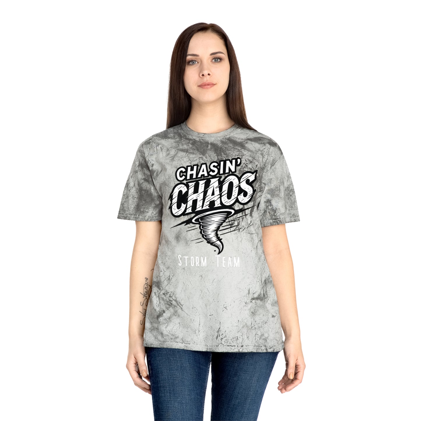 Color Blast T-Shirt - Chasin Chaos Storm Team Logo