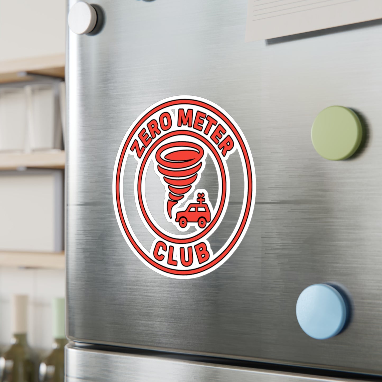 Vinyl Decal - ZERO METER CLUB Storm Chaser Sticker