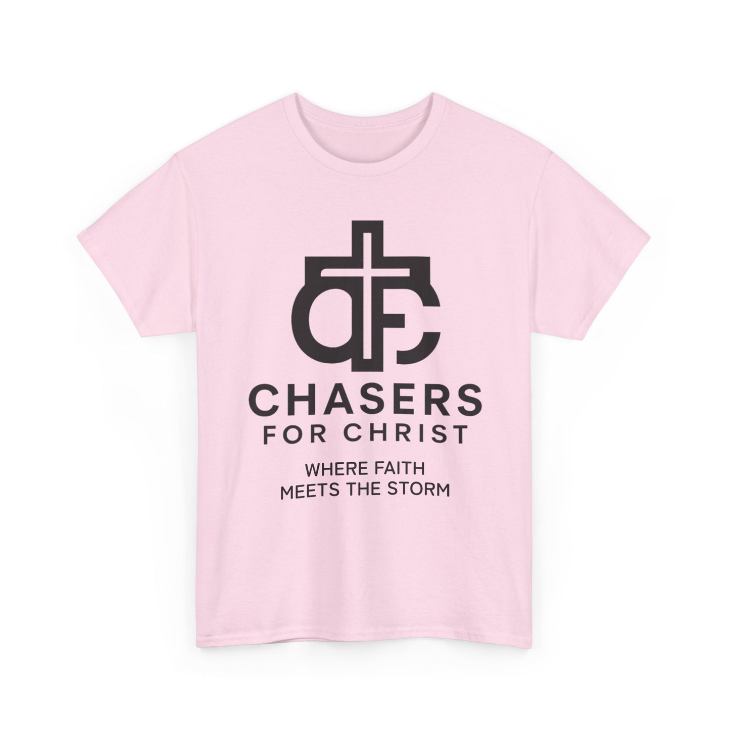100% Cotton Chasers For Christ Storm Storm Chasers Tee, Religious