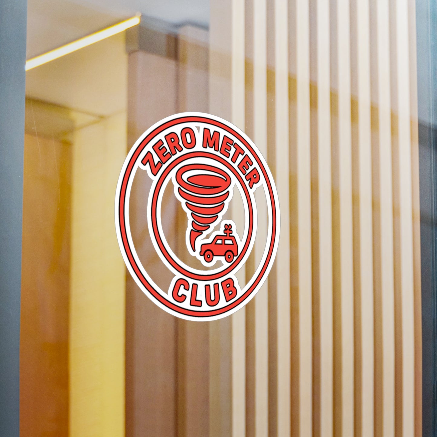 Vinyl Decal - ZERO METER CLUB Storm Chaser Sticker