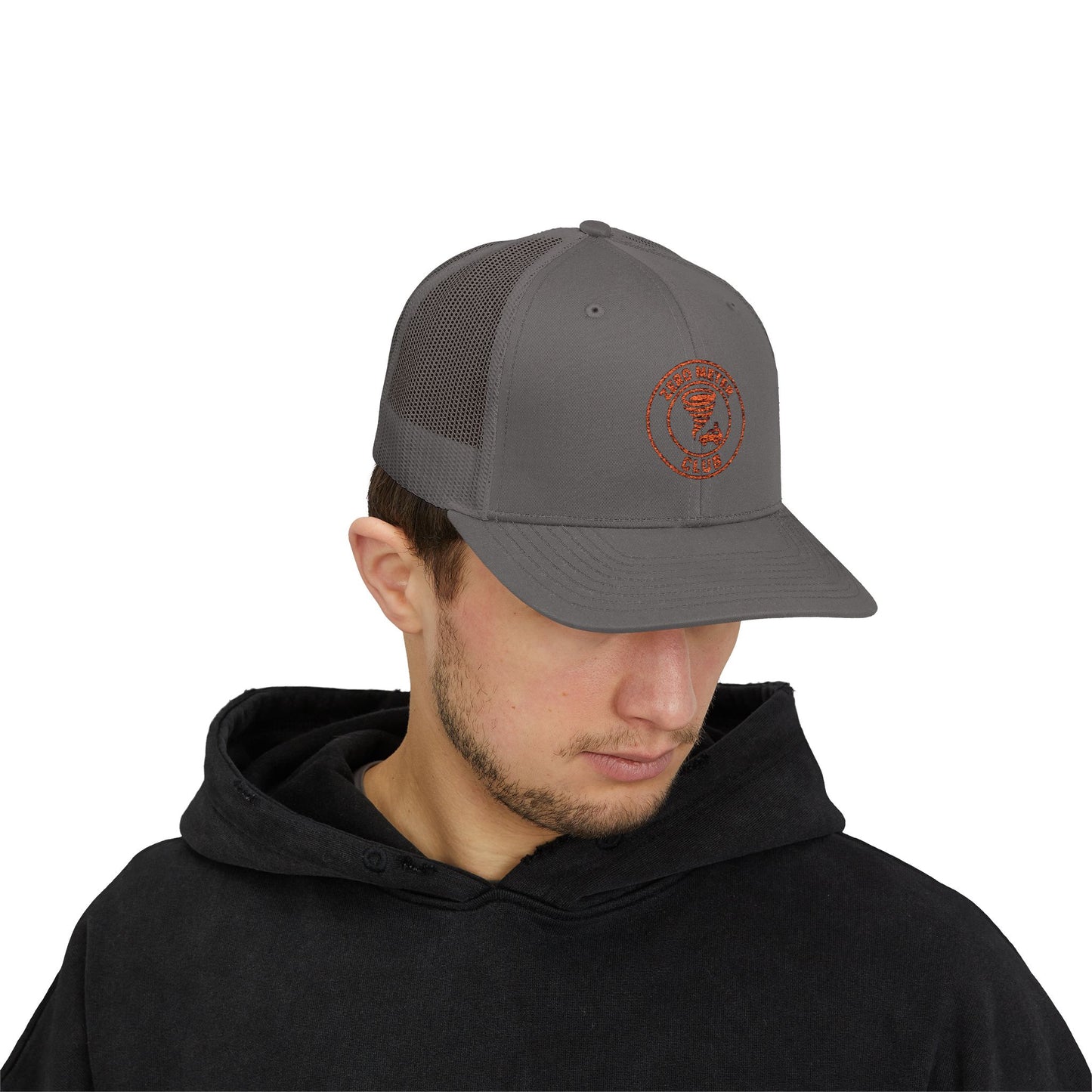 Snapback Trucker Cap - Zero Meter Club Storm Chasers - Weather Nerds