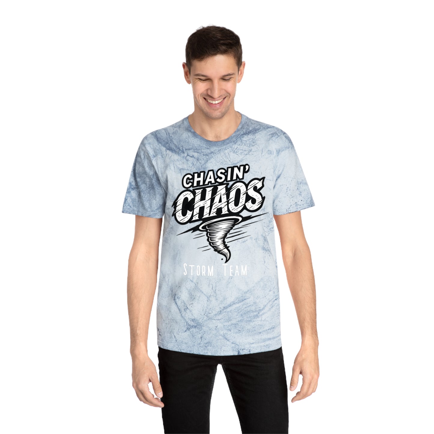 Color Blast T-Shirt - Chasin Chaos Storm Team Logo