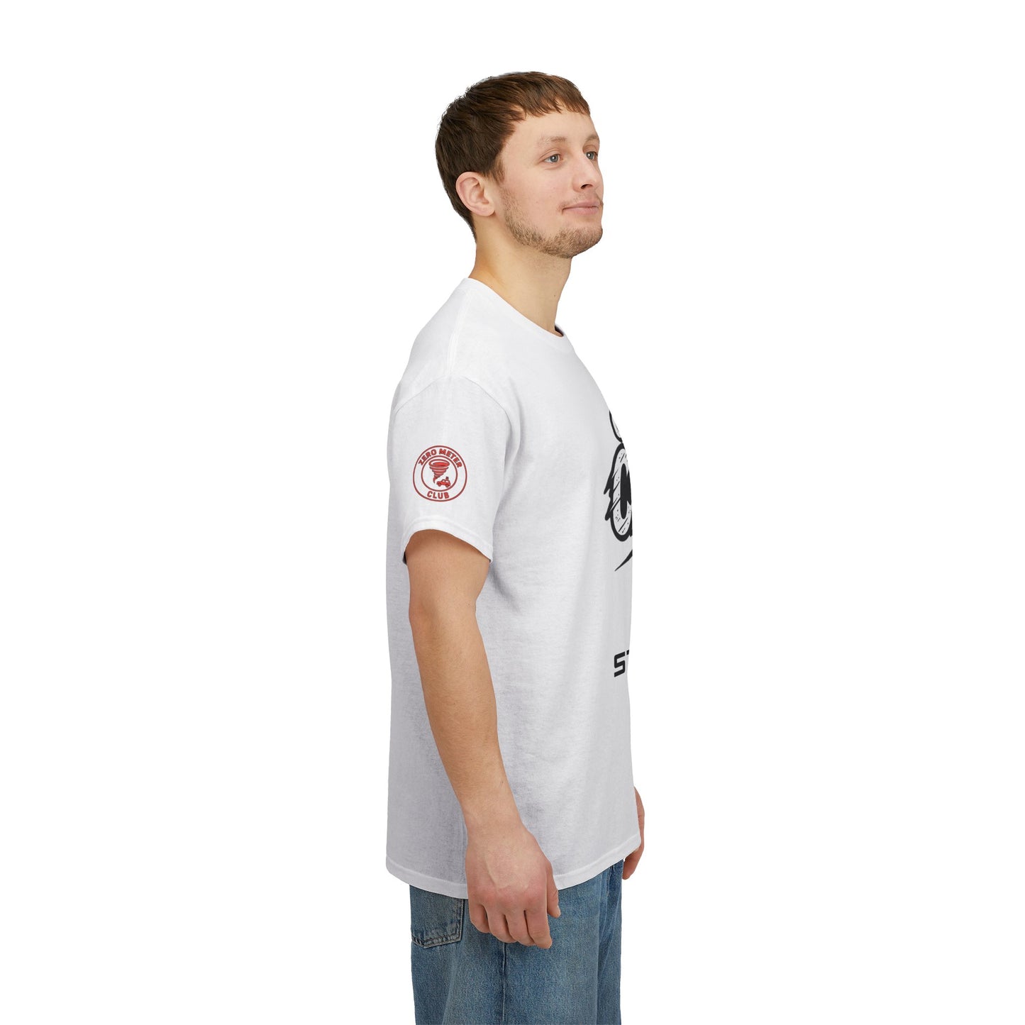 Chaos Storm Team Tee, Unisex Cotton T-Shirt for Storm Chasers, Adventure Shirt, Trending QR Code Apparel, Gift for Weather Enthusiasts