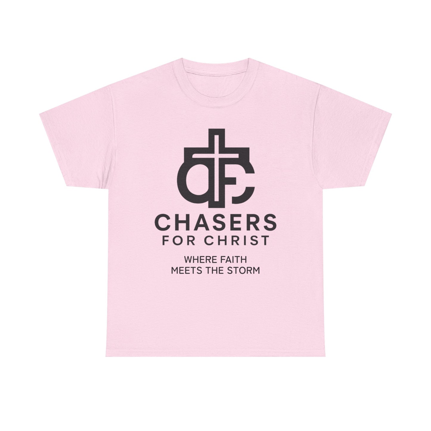 100% Cotton Chasers For Christ Storm Storm Chasers Tee, Religious