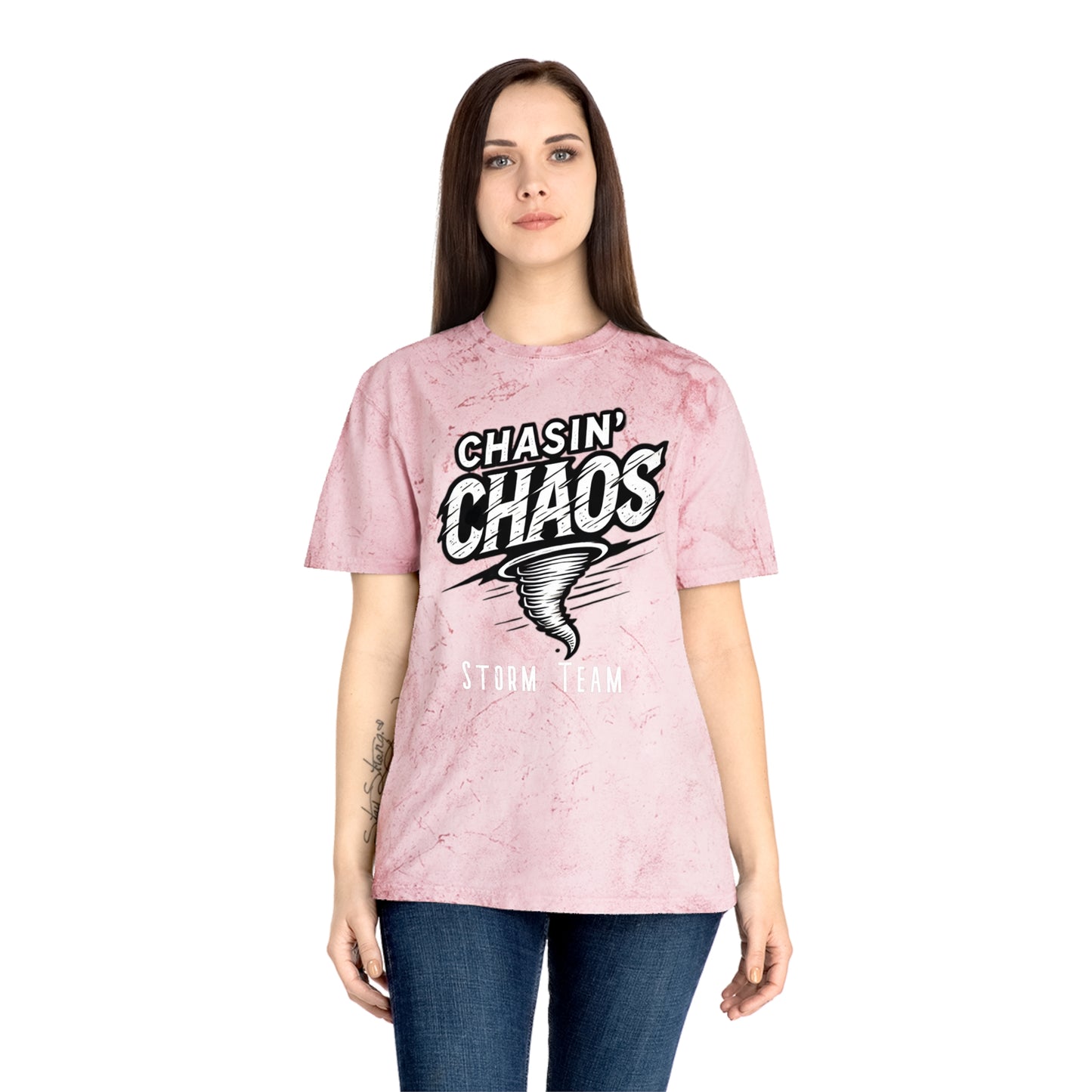 Color Blast T-Shirt - Chasin Chaos Storm Team Logo