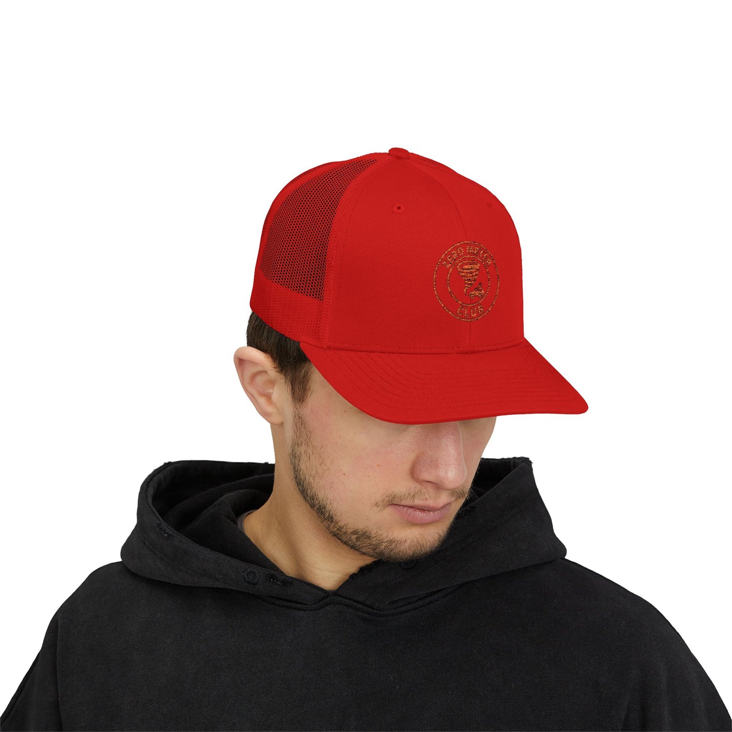 Snapback Trucker Cap - Zero Meter Club Storm Chasers - Weather Nerds