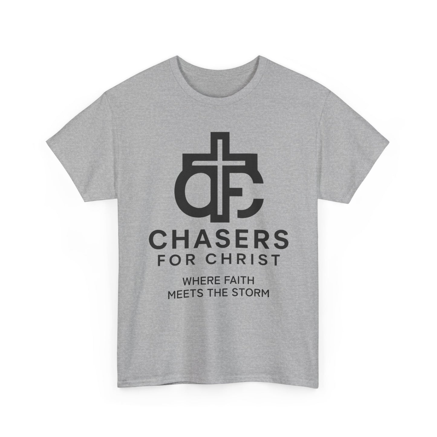 100% Cotton Chasers For Christ Storm Storm Chasers Tee, Religious