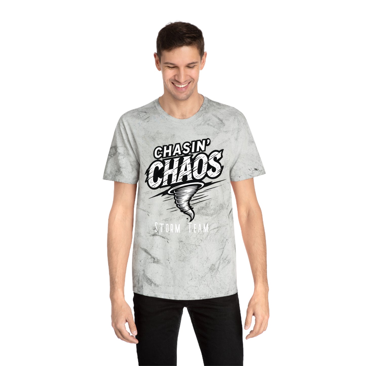 Color Blast T-Shirt - Chasin Chaos Storm Team Logo