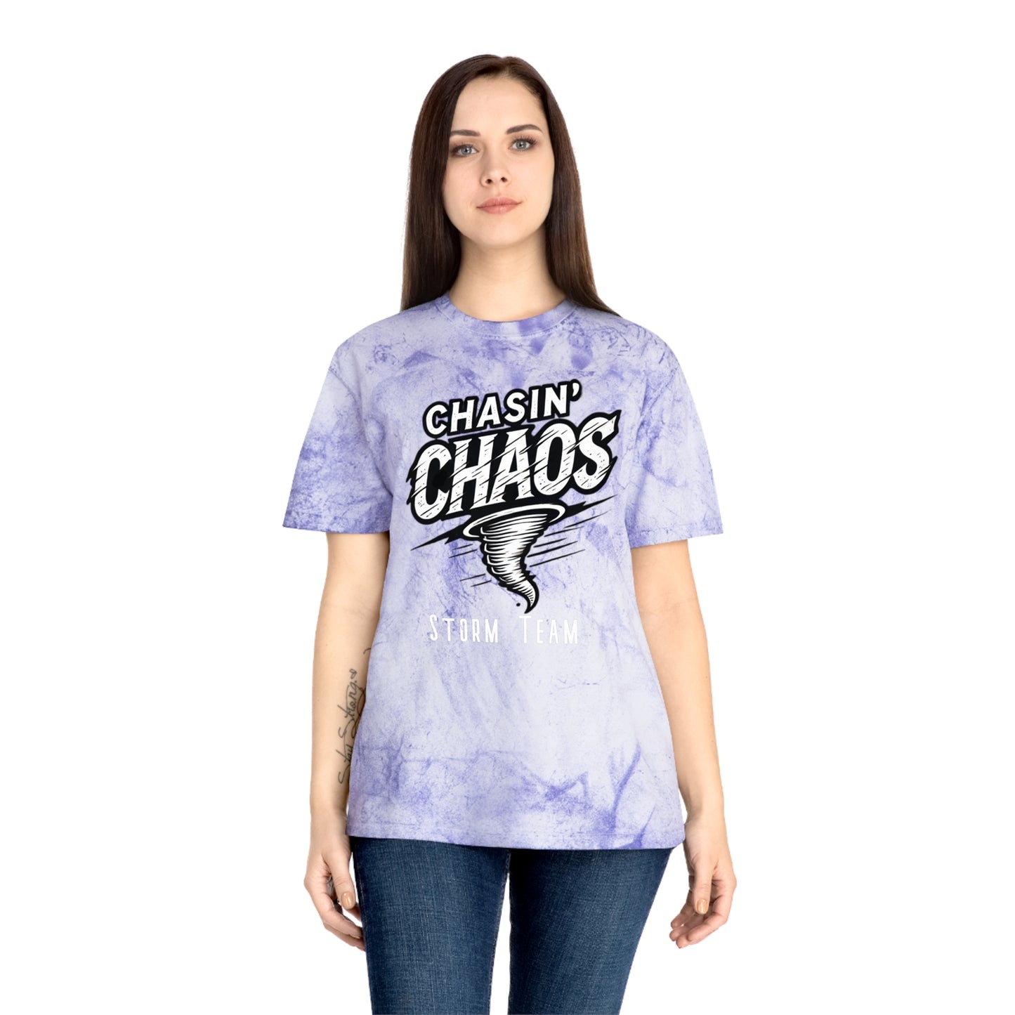 Color Blast T-Shirt - Chasin Chaos Storm Team Logo