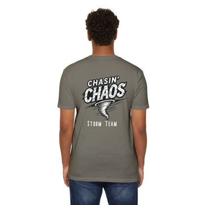 T-Shirt featuring Storm Chaser Design, Zero Meter Club Tee, Gift for Weather Enthusiasts, Tornado Lover's Apparel, Casual Unisex Tee