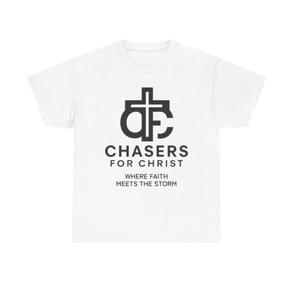 100% Cotton Chasers For Christ Storm Storm Chasers Tee, Religious