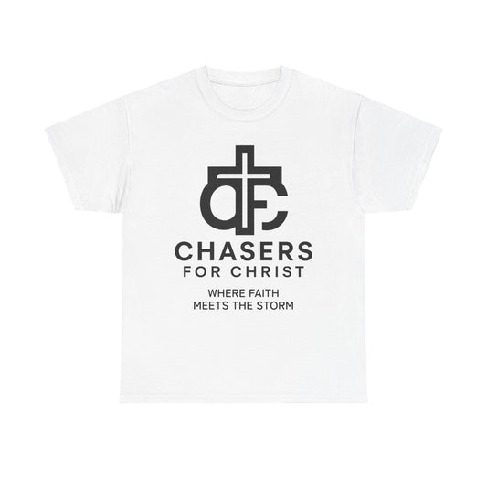 100% Cotton Chasers For Christ Storm Storm Chasers Tee, Religious