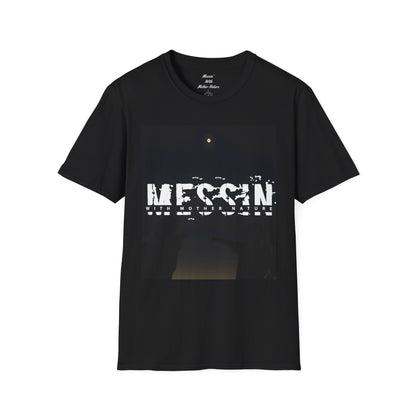 Messin' With Mother Nature Eclipse LIMITED Unisex Softstyle T-Shirt Front and Back Print