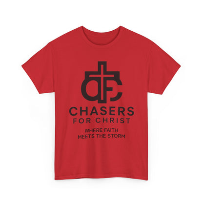 100% Cotton Chasers For Christ Storm Storm Chasers Tee, Religious