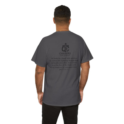 100% Cotton Chasers For Christ Storm Storm Chasers Tee, Religious