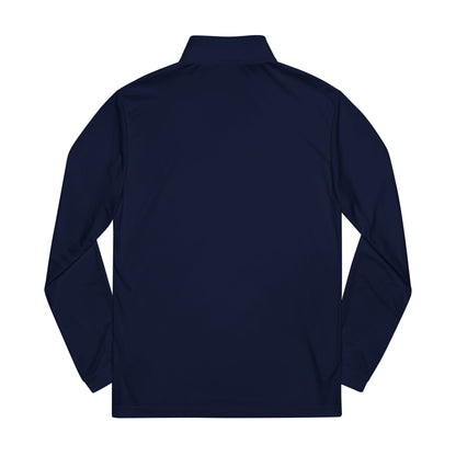 adidas® Quarter-Zip Pullover with Embroidery - Stylish Athletic Top for Outdoor Activities, Sports, Casual Wear, Gifts, Workout
