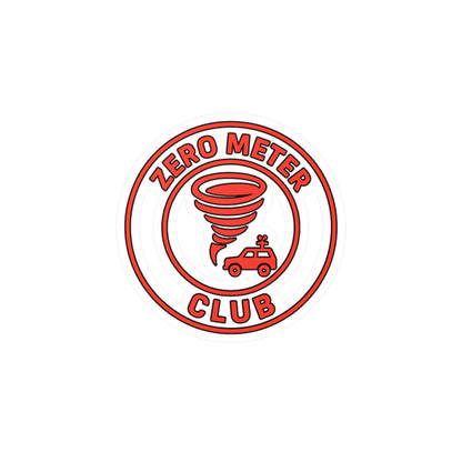 Vinyl Decal - ZERO METER CLUB Storm Chaser Sticker