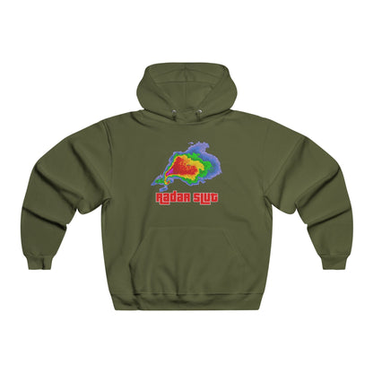Radar Slut Graphic Hoodie, Cozy Sweatshirt for Weather Enthusiasts, Perfect Gift for Meteorologists, Casual Wear, Men's Hoodie