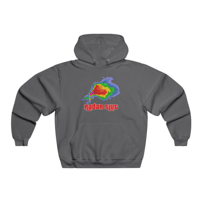 Radar Slut Graphic Hoodie, Cozy Sweatshirt for Weather Enthusiasts, Perfect Gift for Meteorologists, Casual Wear, Men's Hoodie