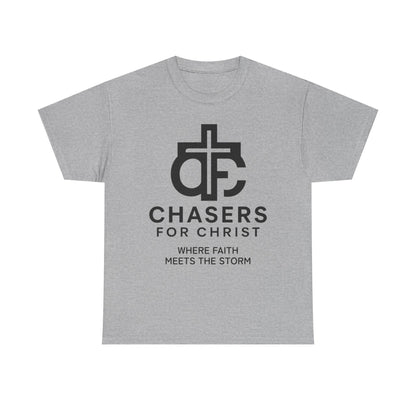 100% Cotton Chasers For Christ Storm Storm Chasers Tee, Religious