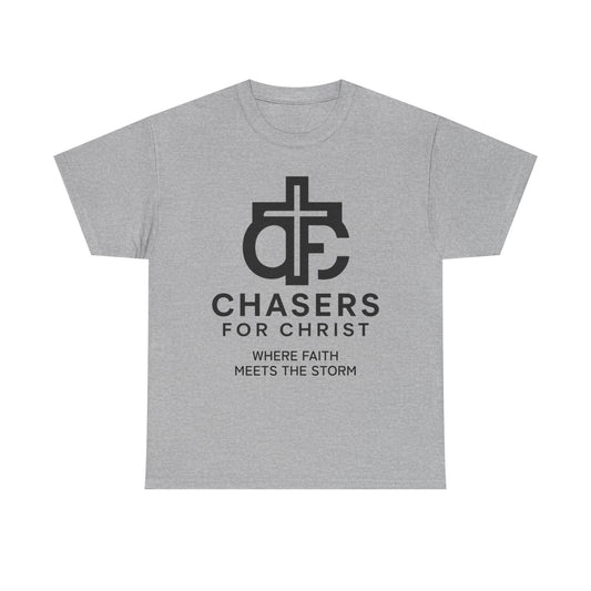 100% Cotton Chasers For Christ Storm Storm Chasers Tee, Religious