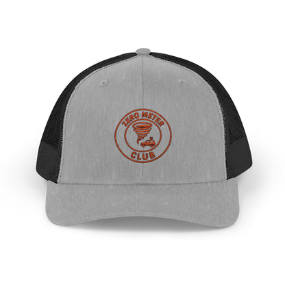 Snapback Trucker Cap - Zero Meter Club Storm Chasers - Weather Nerds