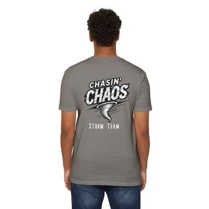 T-Shirt featuring Storm Chaser Design, Zero Meter Club Tee, Gift for Weather Enthusiasts, Tornado Lover's Apparel, Casual Unisex Tee