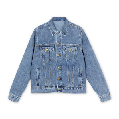 Men's Denim Jacket - Chasin' Chaos Storm Team Vintage Style