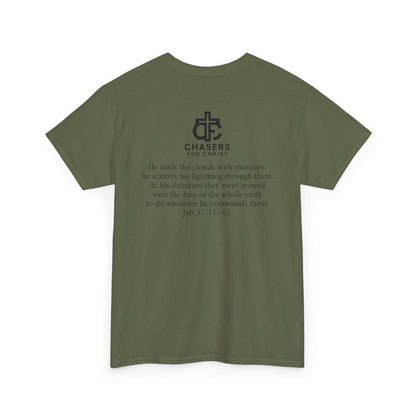 100% Cotton Chasers For Christ Storm Storm Chasers Tee, Religious