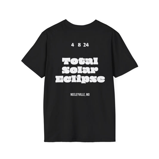 Messin' With Mother Nature Eclipse LIMITED Unisex Softstyle T-Shirt Front and Back Print