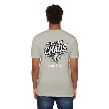 T-Shirt featuring Storm Chaser Design, Zero Meter Club Tee, Gift for Weather Enthusiasts, Tornado Lover's Apparel, Casual Unisex Tee