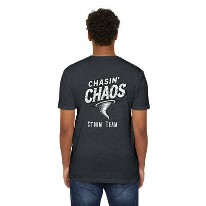 T-Shirt featuring Storm Chaser Design, Zero Meter Club Tee, Gift for Weather Enthusiasts, Tornado Lover's Apparel, Casual Unisex Tee