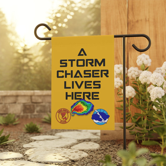 Garden Banner - Storm Chaser Lives Here